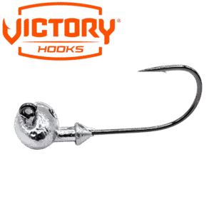 Recessed Football Weedless Bass Fishing Jig Heavy Hook Victory Round Bend