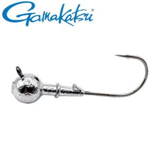 Round Bass Fishing Jig Gamakatsu Hook