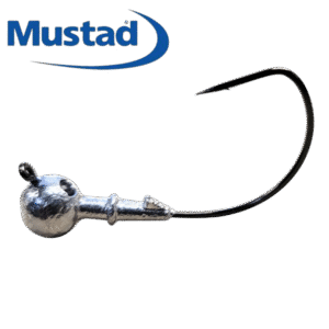 Round Bass Fishing Jig Mustad Wide Gap Hook