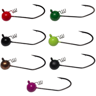 Shake It Screw Loc Bass Fishing Jig Victory V Loc Hook Powder Coated Multiple Colors