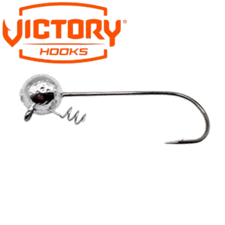 Shake It Screw Loc Bass Fishing Jig Victory Round Bend Hook