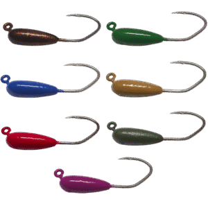 Tube Skirt Bass Fishing Jig Victory V Loc Hook Powder Coated Multiple Colors