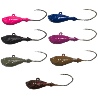 Ultra Minnow Bass Fishing Jig Victory V Loc Heavy Hook Powder Coated Multiple Colors