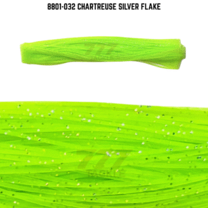 8801-032 Chartreuse Silver Flake Skirt Tab