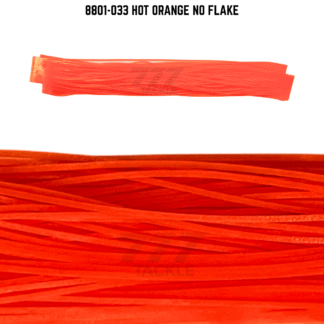 8801-033 Hot Orange No Flake Skirt Tab