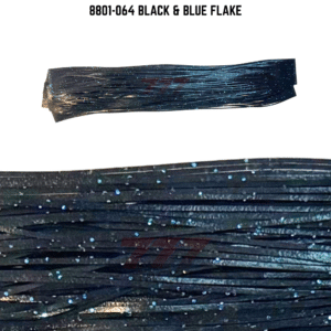 8801-064 Black & Blue Flake Skirt Tab