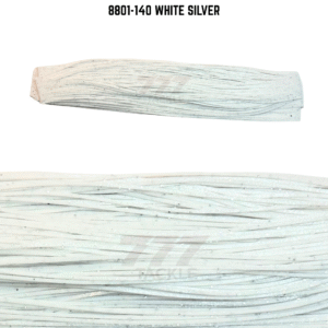 8801-140 White Silver Skirt Tab