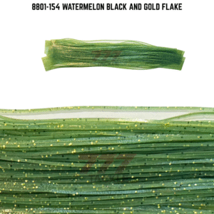 8801-154 Watermelon Black & Gold Flake Skirt Tab