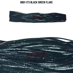 8801-173 Black Green Flake Skirt Tab