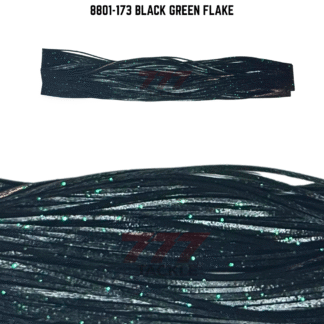 8801-173 Black Green Flake Skirt Tab