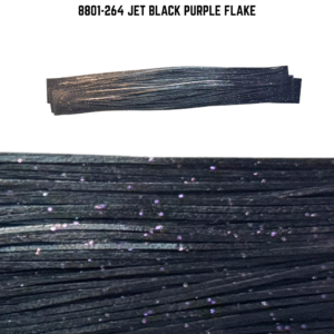 8801-264 Jet Black Purple Flake Skirt Tab