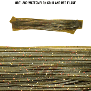 8801-282 Watermelon Gold & Red Flake Skirt Tab