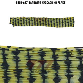 8806-667 Barbwire Avocado No Flake Skirt Tab