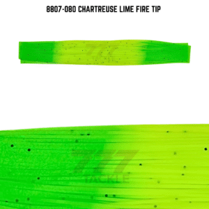 8807-080 Chartreuse Lime Fire Tip Skirt Tab