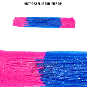 8807-082 Blue Pink Fire Tip Skirt Tab