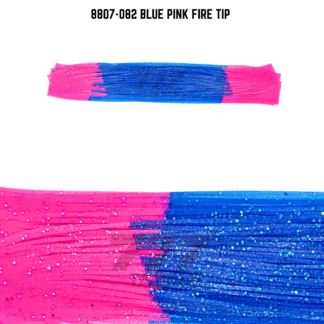 8807-082 Blue Pink Fire Tip Skirt Tab
