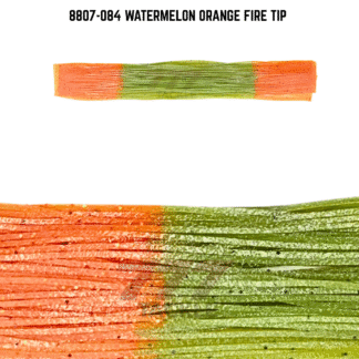 8807-084 Watermelon Orange Fire Tip Skirt Tab