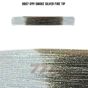 8807-099 Smoke Silver Fire Tip Skirt Tab