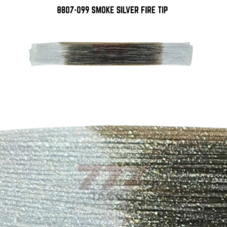 8807-099 Smoke Silver Fire Tip Skirt Tab