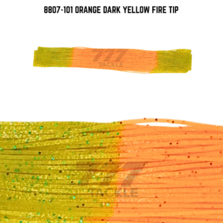 8807-101 Orange Dark Yellow Fire Tip Skirt Tab