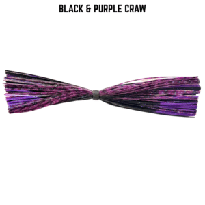 Banded Skirt Black & Purple Craw 5 Pack