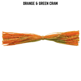 Banded Skirt Orange & Green Craw 5 Pack