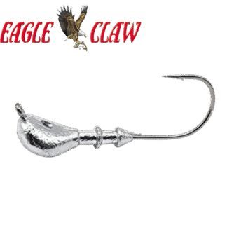 Arky Weedless Bass Fishing Jig Eagle Claw Hook
