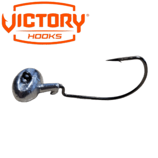 Recessed Football Bass Fishing Jig Victory EWG Hook