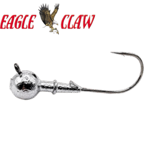 Round Bass Fishing Jig Eagle Claw Hook