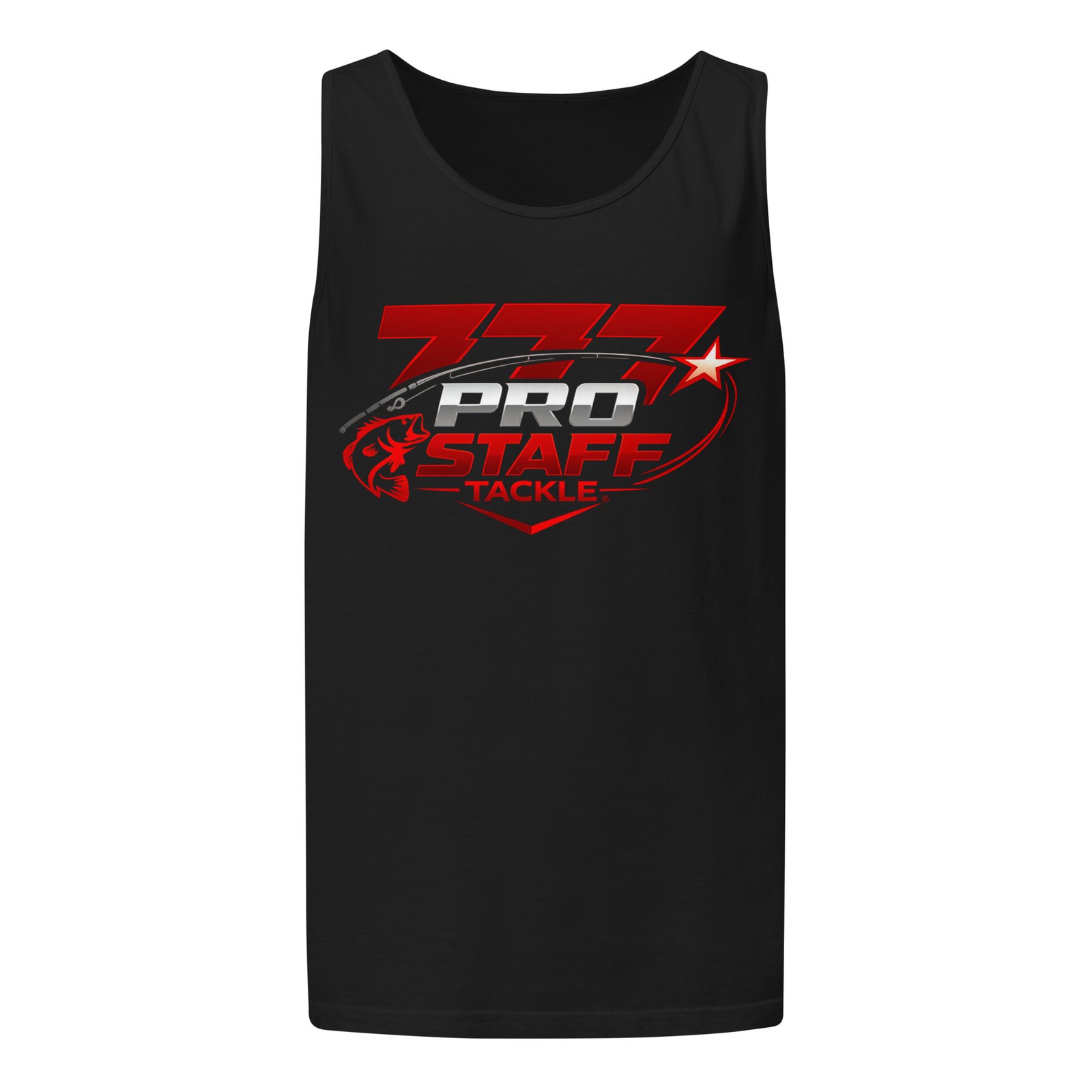 Unisex-garment-dyed-tank-top-black-front-69c41f2345328. Jpg - 777 tackle